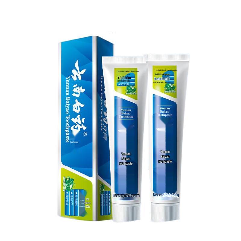 Yunnan Baiyao Mint Fresh Toothpaste Twin Pack
Yunnan Baiyao Mint Fresh Toothpaste Twin Pack