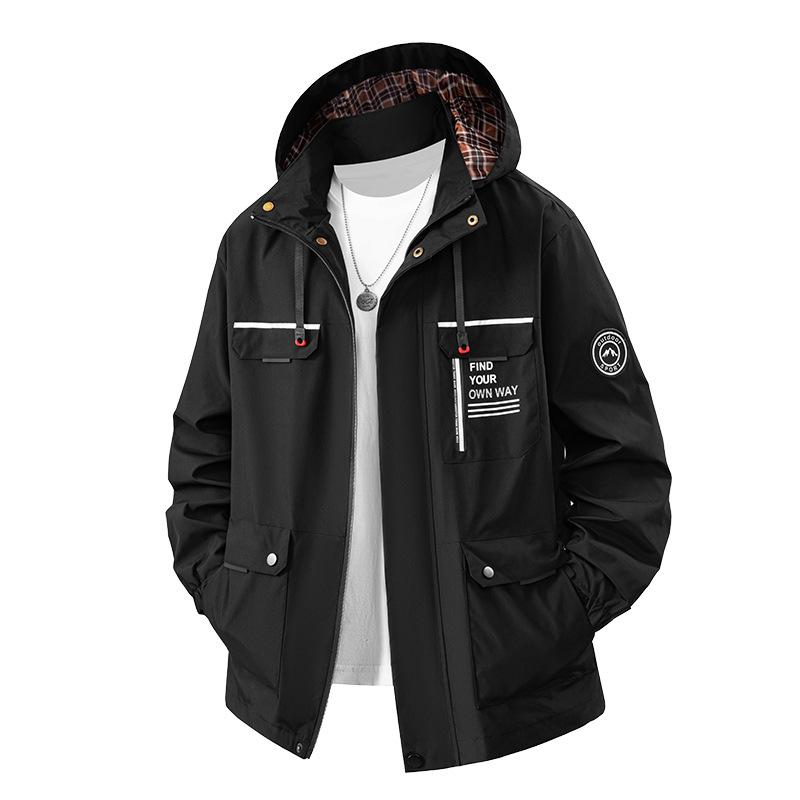 Осень и зима новая повседневная водонепроницаемая средней длины мужская куртка-тренч с капюшоном, повседневная универсальная куртка в стиле милитари свободного кроя 4XL
Осень и зима новая повседневная водонепроницаемая средней длины мужская куртка-тренч с капюшоном, повседневная универсальная куртка в стиле милитари свободного кроя 4XL