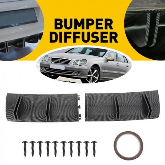 Carbon Fiber Rear Diffuser 10 Fin Bumper Splitter Spoiler For VW Jetta MK5 MK6
Carbon Fiber Rear Diffuser 10 Fin Bumper Splitter Spoiler For VW Jetta MK5 MK6