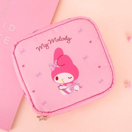 Sanrio Моя Мелоди Тсс! Многоцелевой дорожный косметичка Secret Pouch, популярный персонаж в Корее
Sanrio Моя Мелоди Тсс! Многоцелевой дорожный косметичка Secret Pouch, популярный персонаж в Корее
