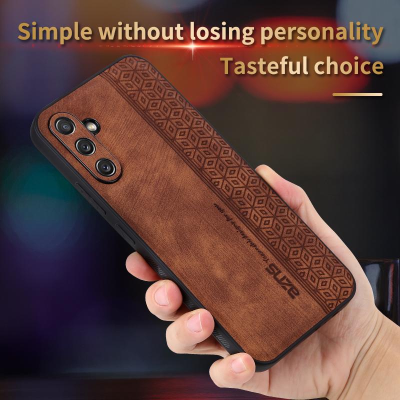 AZNS For Samsung Galaxy A34 5G Imprinted Pattern Protective Phone Case PU Leather Coated TPU Shockproof Back Cover Brown
AZNS For Samsung Galaxy A34 5G Imprinted Pattern Protective Phone Case PU Leather Coated TPU Shockproof Back Cover Brown