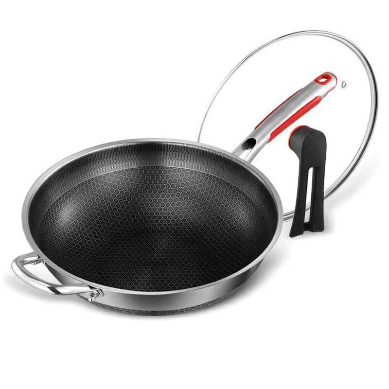Wutuo SUS316 Uncoated 3-Ply Steel Wok
Wutuo SUS316 Uncoated 3-Ply Steel Wok