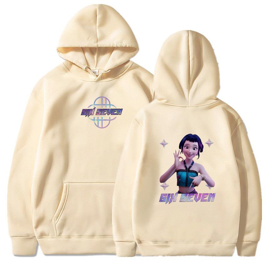 67_KPAp Demon Hunter Girls Clothing 2025: New Trendy European and American Fleece Hooded Outfit 130 cm
67_KPAp Demon Hunter Girls Clothing 2025: New Trendy European and American Fleece Hooded Outfit 130 cm