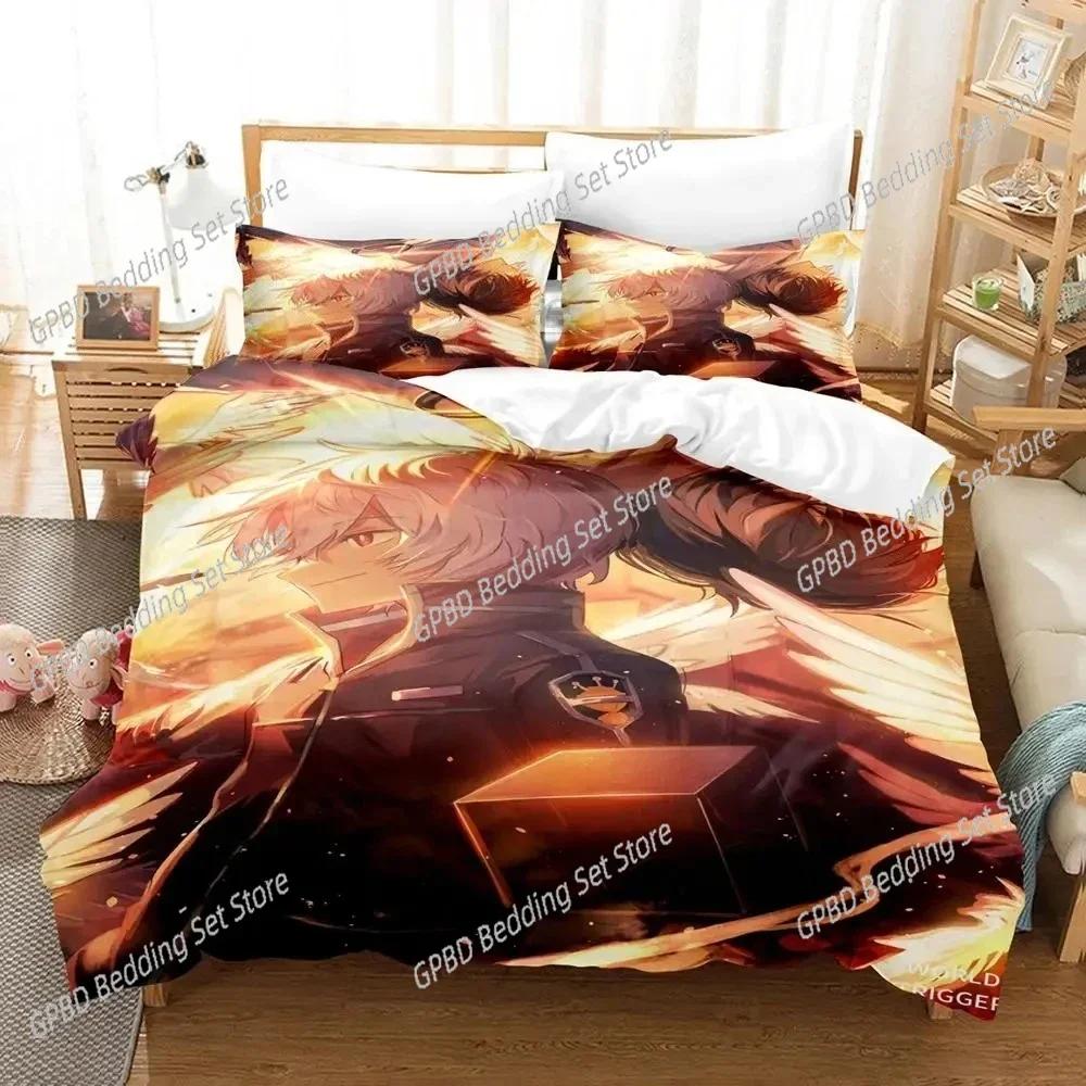 Anime Osamu Mikumo World Triger Beding Set Bedrom Soft Modern Bedspreads Comefortable Soft Duvet Cover Comfortable Quilt Cover And Pilowcase 100*200cm Single
Anime Osamu Mikumo World Triger Beding Set Bedrom Soft Modern Bedspreads Comefortable Soft Duvet Cover Comfortable Quilt Cover And Pilowcase 100*200cm Single