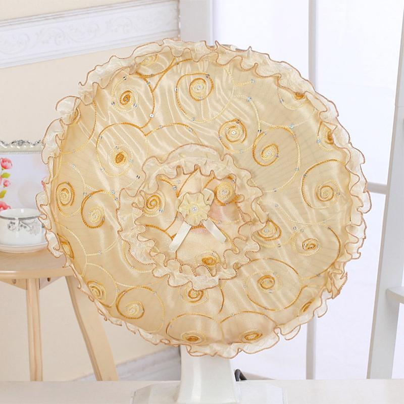 Pastoral Style Lace Flower Round Electric Fan Cover Dustproof All-inclusive Stand Fan Dust Cover Floor Fan Protective Cover
Pastoral Style Lace Flower Round Electric Fan Cover Dustproof All-inclusive Stand Fan Dust Cover Floor Fan Protective Cover
