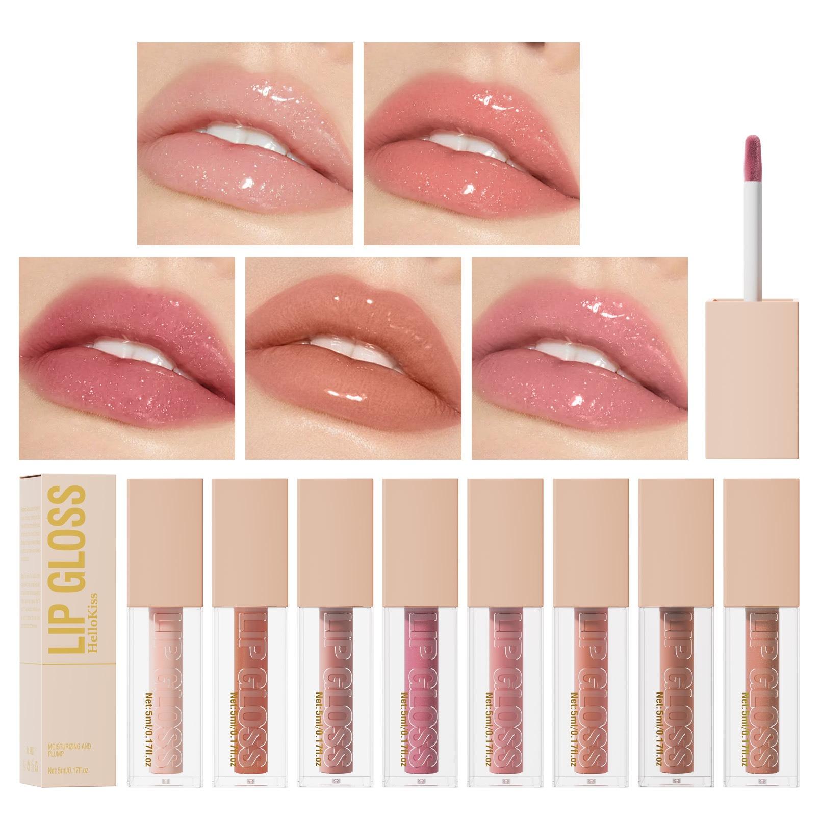 Water Gloss Mirror Lip Gloss, увлажняющий и увлажняющий Dudu Lip Pearlescent Fine Glitter Lip Gloss 5ml
Water Gloss Mirror Lip Gloss, увлажняющий и увлажняющий Dudu Lip Pearlescent Fine Glitter Lip Gloss 5ml