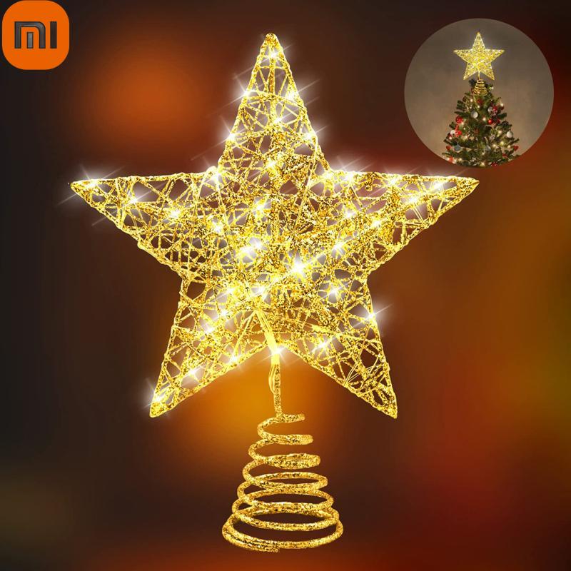Xiaomi 20led блестящие топперы для елки со звездами, украшение для рождественской елки для дома, праздничного праздника, вечеринки
Xiaomi 20led блестящие топперы для елки со звездами, украшение для рождественской елки для дома, праздничного праздника, вечеринки