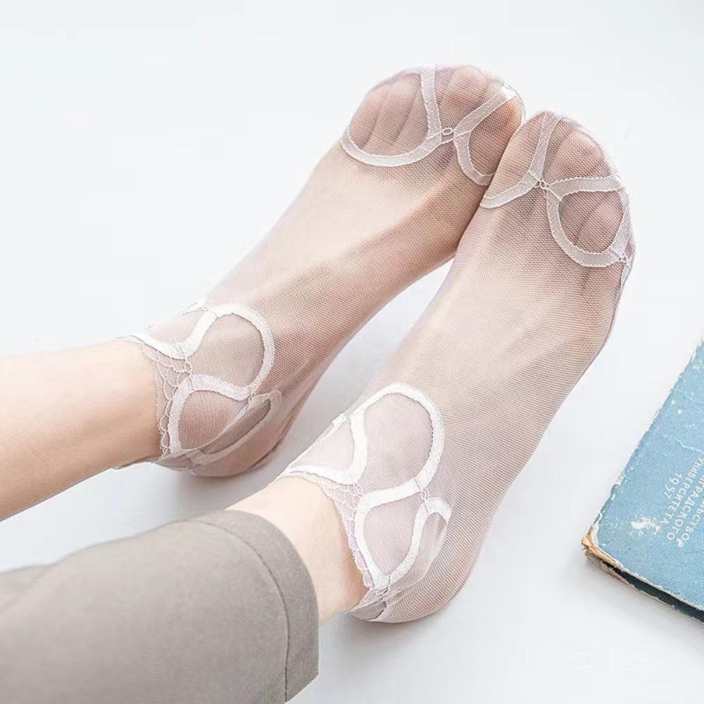 Summer Breathable Boat Socks Invisible Solid Color Mesh Sock Slippers Women Socks Lace Socks чёрный
Summer Breathable Boat Socks Invisible Solid Color Mesh Sock Slippers Women Socks Lace Socks чёрный
