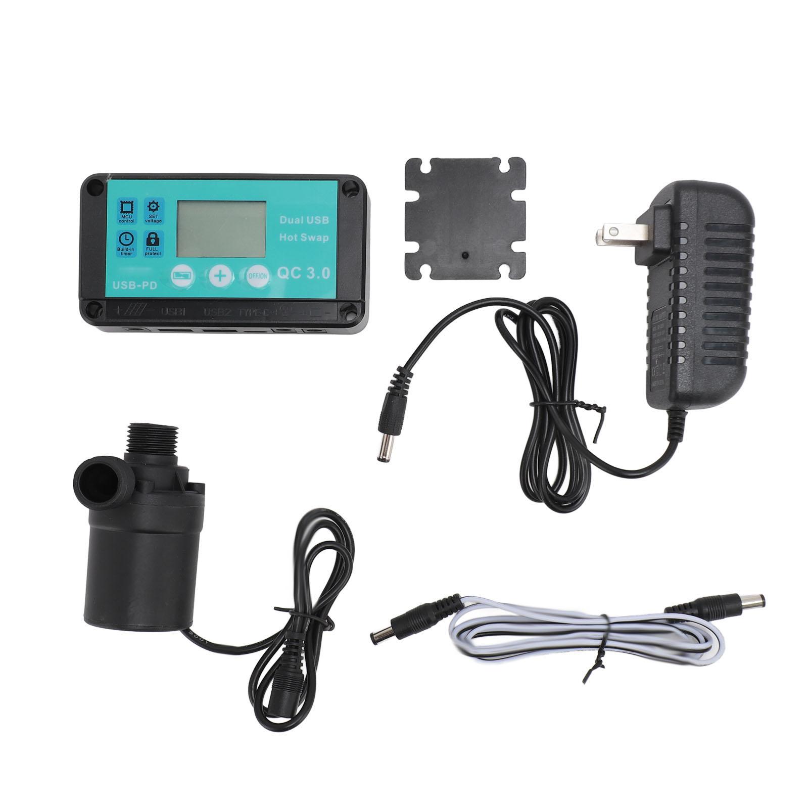 Набір сонячних водяних насосів Водяний насос із регульованим часом потоку для сільського зрошувального басейну Циркуляція 100240 US Plug
Набір сонячних водяних насосів Водяний насос із регульованим часом потоку для сільського зрошувального басейну Циркуляція 100240 US Plug