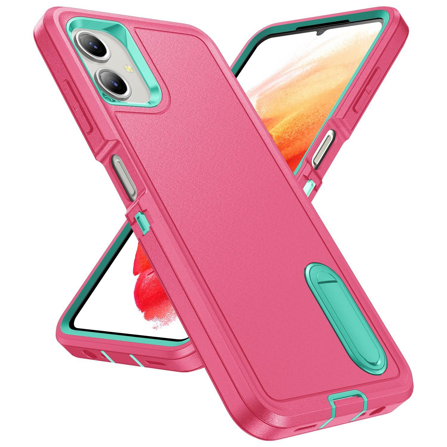 For Samsung Galaxy A06 4G Case Kickstand Phone Cover PC+Silicone+EVA 3-in-1 Design Rose+Light Cyan
For Samsung Galaxy A06 4G Case Kickstand Phone Cover PC+Silicone+EVA 3-in-1 Design Rose+Light Cyan