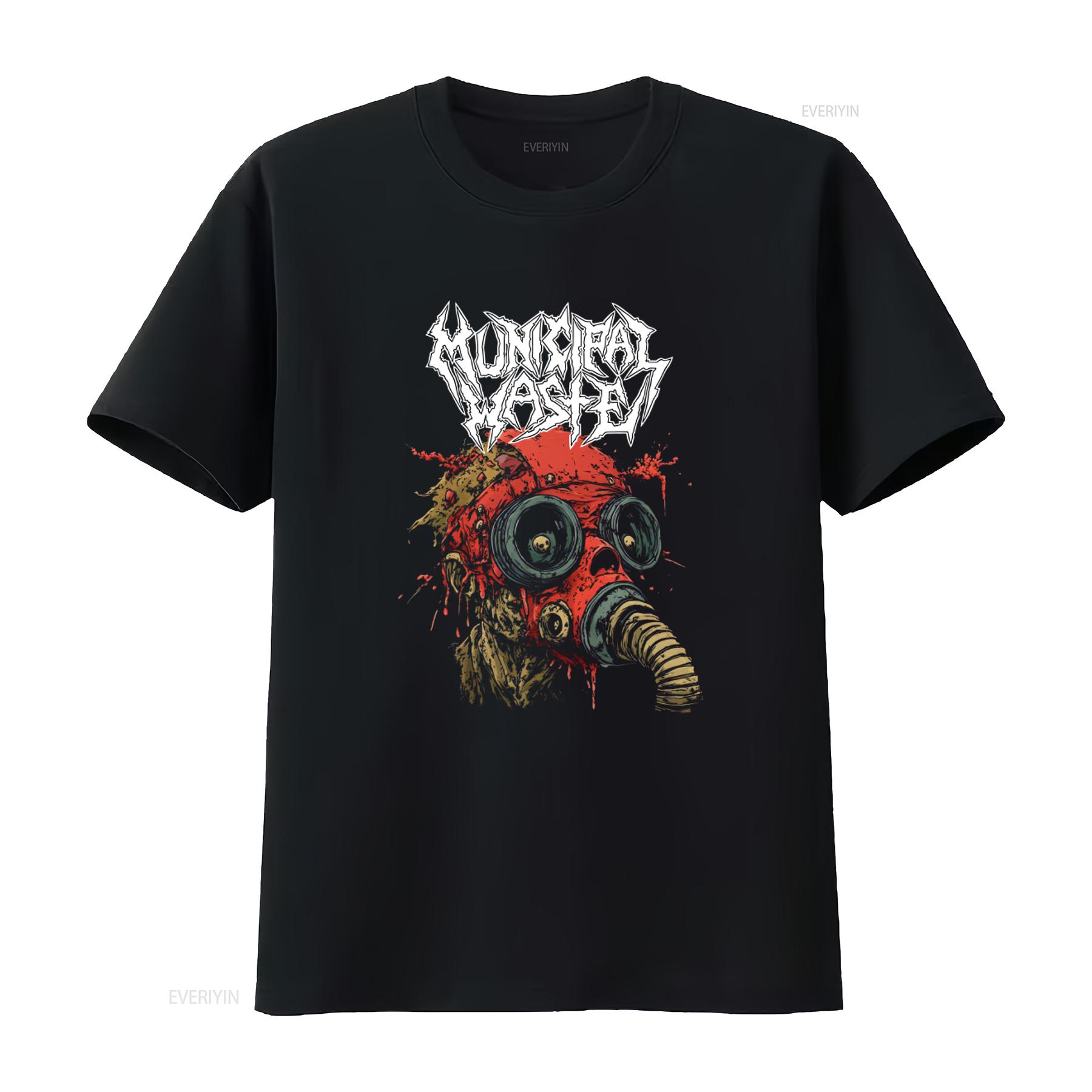 Municipal Waste Exclusive Metal Thrash Band Gasmask T Shirt Fashion Music Streetwear vintage Washed graphic Casual homme 4XL
Municipal Waste Exclusive Metal Thrash Band Gasmask T Shirt Fashion Music Streetwear vintage Washed graphic Casual homme 4XL
