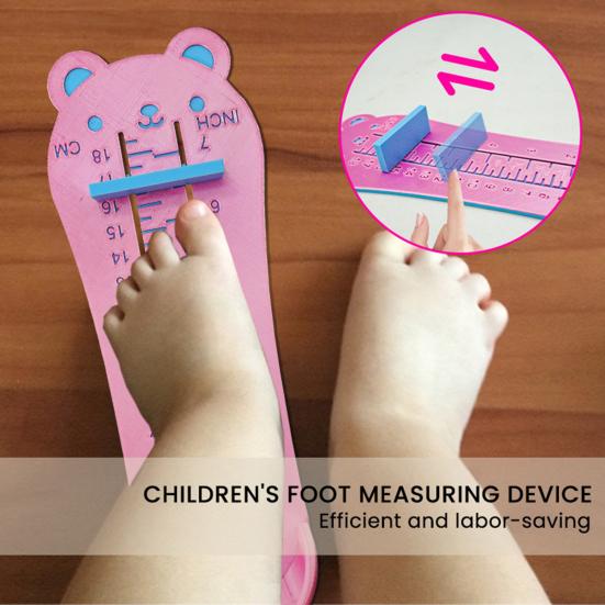 Shoe Size Measuring Device Infant Kids Foot Length Measure Gauge Shoe Sizer Ruler Home Feet Measurer Accurate Measurement Chart рожевий
Shoe Size Measuring Device Infant Kids Foot Length Measure Gauge Shoe Sizer Ruler Home Feet Measurer Accurate Measurement Chart рожевий