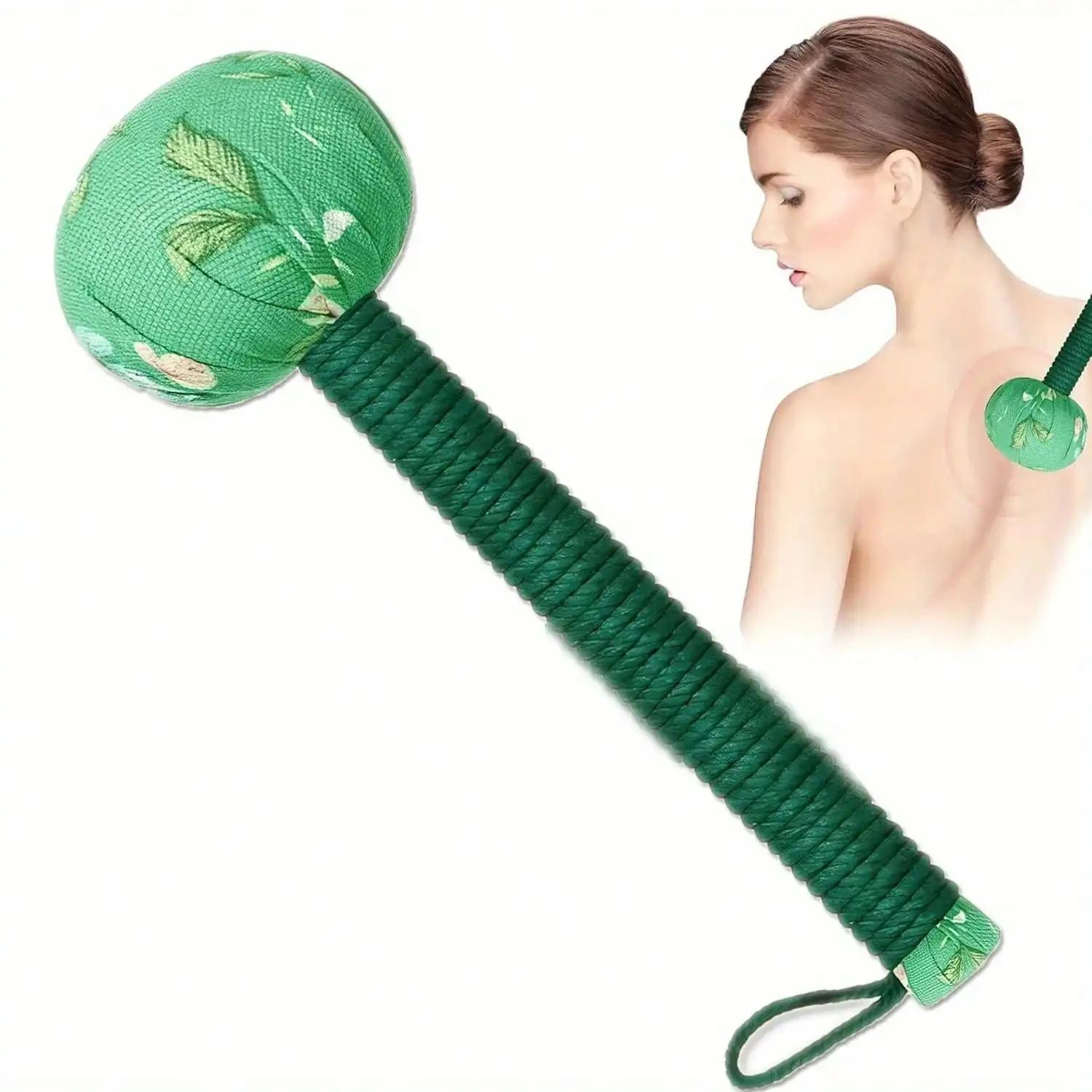 Long-Handled Wormwood Massage Hammer for Lymphatic Drainage, Manual Full Body & Back Massage Tool, Nylon Material
Long-Handled Wormwood Massage Hammer for Lymphatic Drainage, Manual Full Body & Back Massage Tool, Nylon Material
