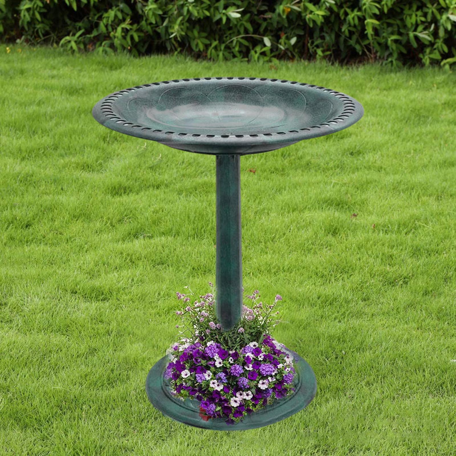 Antique Style Bird Bath Weather Resistant Standing Flower Design Rustic Birdbaths for Courtyard Lawn Balcony Yard Garden зелёный
Antique Style Bird Bath Weather Resistant Standing Flower Design Rustic Birdbaths for Courtyard Lawn Balcony Yard Garden зелёный