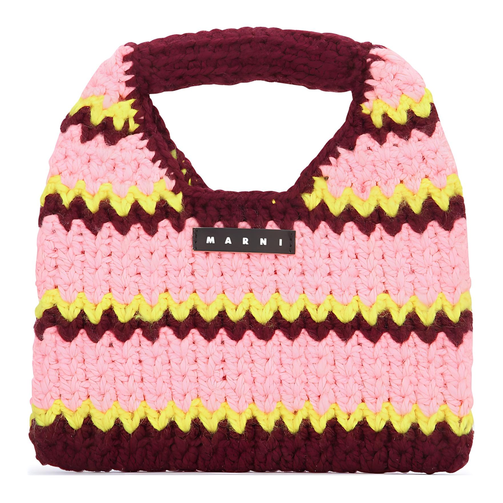 Marni Kids Letter Logo Striped Wool Tote Bag Women bags Light-Pink M01288M00RPMW91F Basic Set (Bag+Dust Bag)
Marni Kids Letter Logo Striped Wool Tote Bag Women bags Light-Pink M01288M00RPMW91F Basic Set (Bag+Dust Bag)