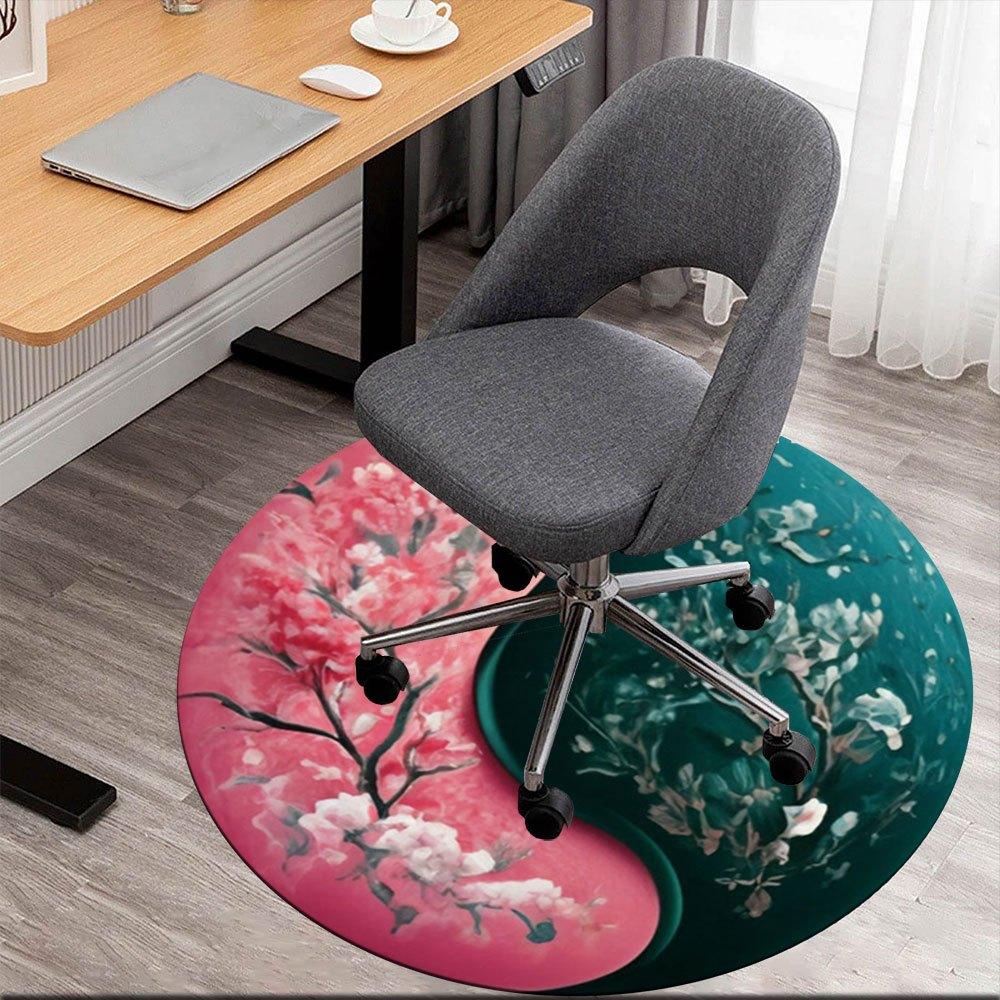 Yin Yang Harmony: Floral Balance Wall ArtRound Non-Slip chair mat chair carpet for office Rugs for Office Decor Gift For Valentine s Day Mother s Day 80cm by 80cm
Yin Yang Harmony: Floral Balance Wall ArtRound Non-Slip chair mat chair carpet for office Rugs for Office Decor Gift For Valentine s Day Mother s Day 80cm by 80cm