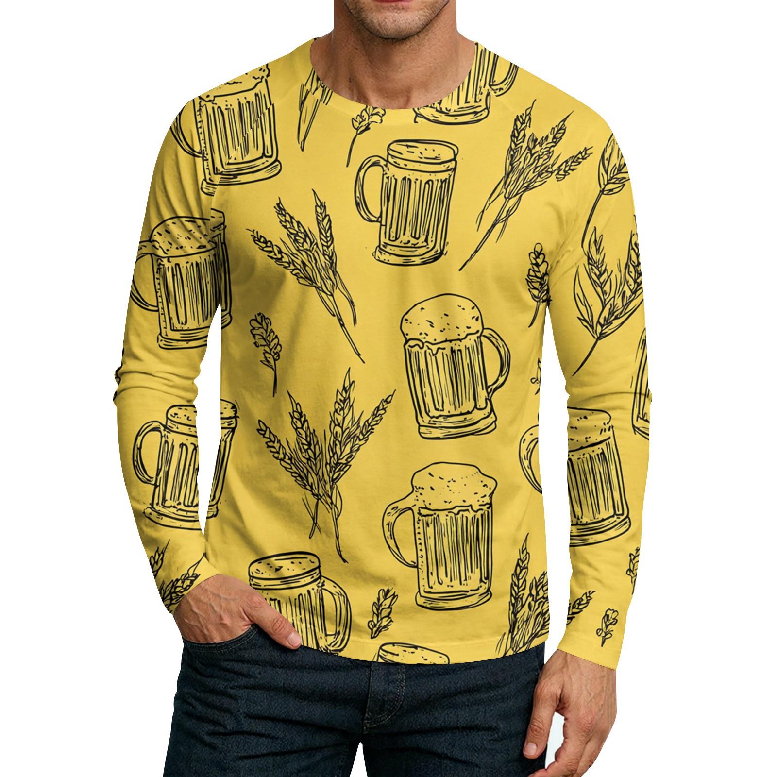 Мужской топ-футболка с круглым вырезом и длинным рукавом XXL
Мужской топ-футболка с круглым вырезом и длинным рукавом XXL