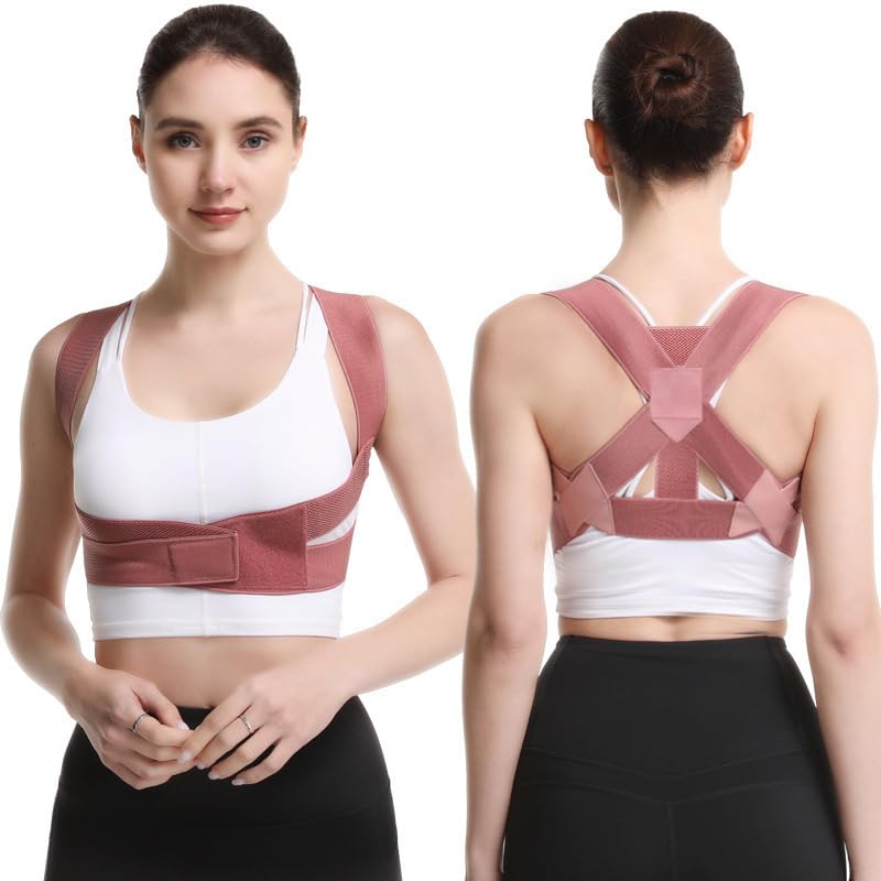 JuneMille Posture Posture Easy to Prevents Spine Beautiful Posture Supporter, Belt, Adjustable, Wear, Breathable, Hunchback, Support, (Pink, S) рожевий
JuneMille Posture Posture Easy to Prevents Spine Beautiful Posture Supporter, Belt, Adjustable, Wear, Breathable, Hunchback, Support, (Pink, S) рожевий