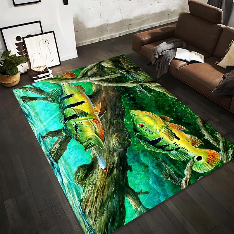 Colorful Fish and Underwater Tree Design Carpet for Living Room Suitable for use as an anti-slip for living room bedroom sofas 40x60cm( 15x23in )
Colorful Fish and Underwater Tree Design Carpet for Living Room Suitable for use as an anti-slip for living room bedroom sofas 40x60cm( 15x23in )