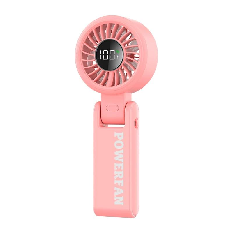 Mini ventilador de mano portátil recargable silencioso de alta potencia para verano
Mini ventilador de mano portátil recargable silencioso de alta potencia para verano