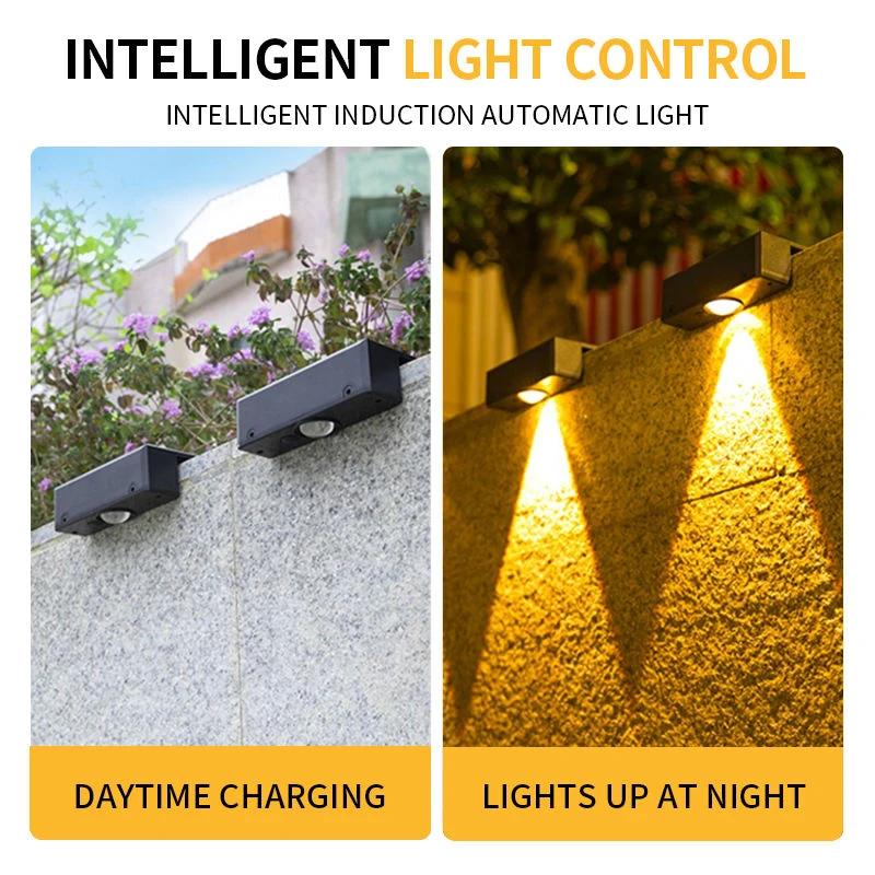 Solar lamp super bright waterproof garden decoration lighting wall lamp LED solar lamp is a garden villa balcony staircase 1pcs
Solar lamp super bright waterproof garden decoration lighting wall lamp LED solar lamp is a garden villa balcony staircase 1pcs