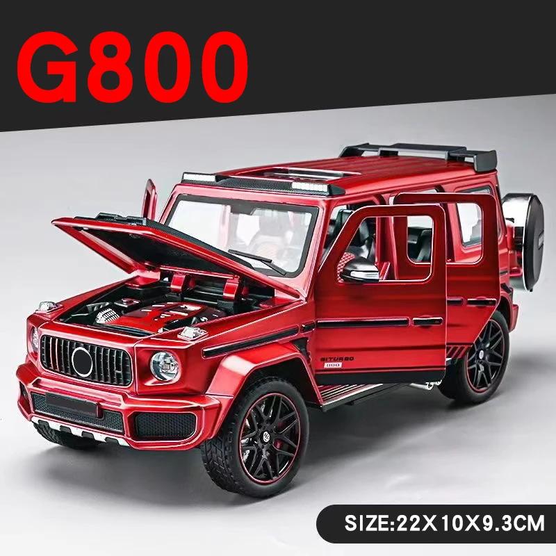 1:24 Mercedes Benz G800 Off Road SUV Model Car Diecast Toy Vehicle Collection Sound & Light Miniature Car Toys For Kids червоний
1:24 Mercedes Benz G800 Off Road SUV Model Car Diecast Toy Vehicle Collection Sound & Light Miniature Car Toys For Kids червоний