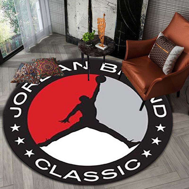 Basketball Brand Logo Pattern Round Carpet Bedroom Living Room Fashion Round Carpet Boy Gift Round Carpet for Living Room Bedroom Gift Home Decoration
Basketball Brand Logo Pattern Round Carpet Bedroom Living Room Fashion Round Carpet Boy Gift Round Carpet for Living Room Bedroom Gift Home Decoration