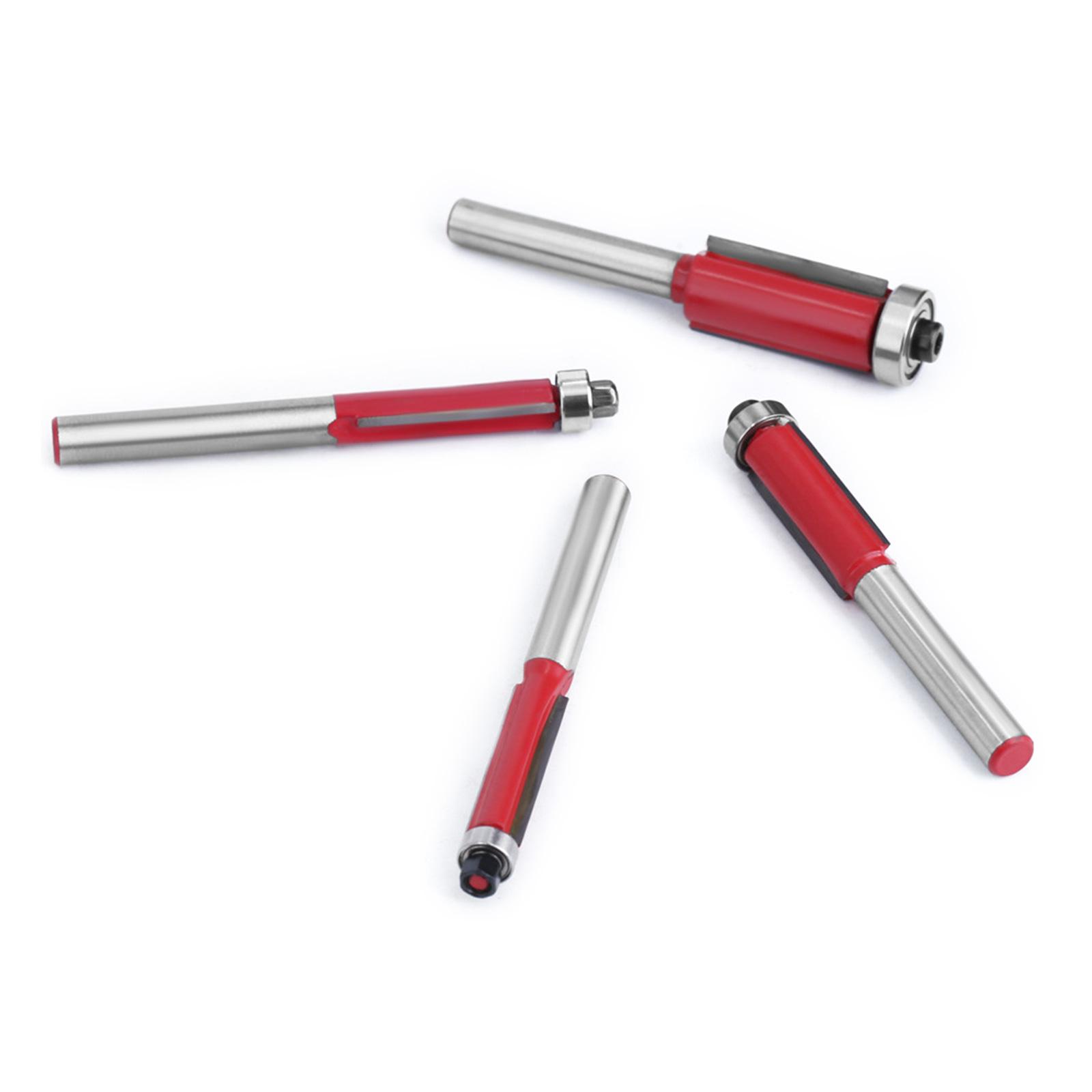 4pcs High Precision Red Router Bits Set for Woodworking and DIY Projects with Durable Tungsten Steel Construction
4pcs High Precision Red Router Bits Set for Woodworking and DIY Projects with Durable Tungsten Steel Construction