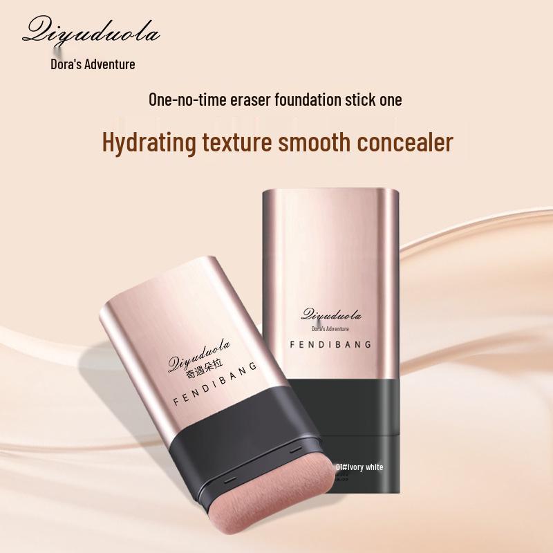 Kiyu Dora Flawless Eraser Double-Ended Foundation & Concealer Stick - Creamy, Waterproof, Brightens & Evens Skin Tone 20g
Kiyu Dora Flawless Eraser Double-Ended Foundation & Concealer Stick - Creamy, Waterproof, Brightens & Evens Skin Tone 20g