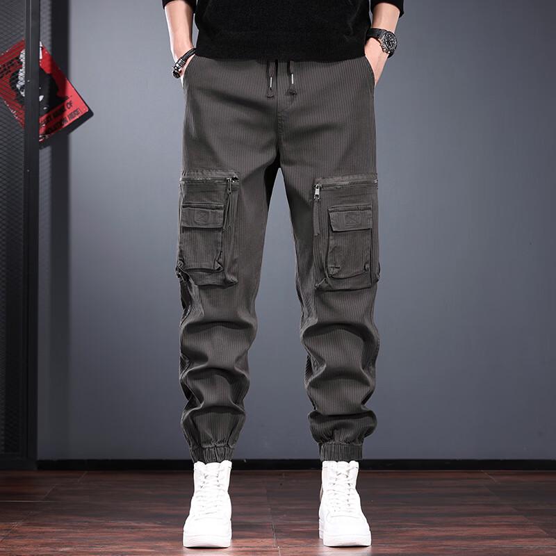Men s American Retro Multi-Pocket Cargo Joggers 33
Men s American Retro Multi-Pocket Cargo Joggers 33