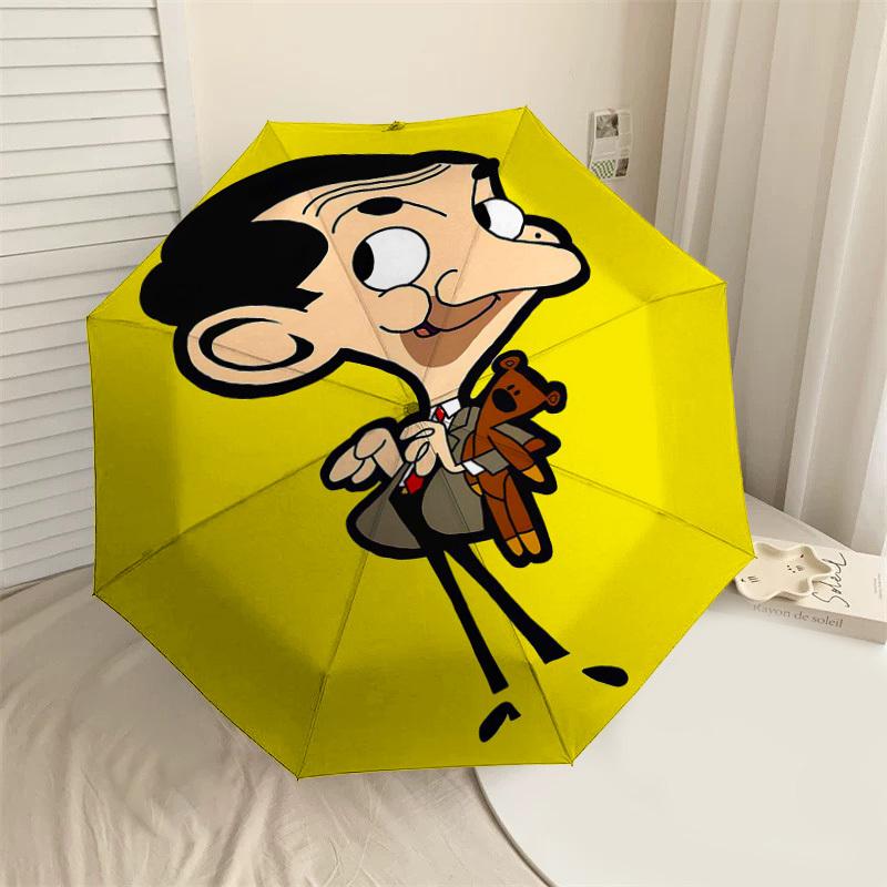 1PC Mr. Bean Umbrella-8-Rib Reinforced, Automatic Open, Lightweight & Durable, Cute Fashion Accessory for Outdoor-Y0380
1PC Mr. Bean Umbrella-8-Rib Reinforced, Automatic Open, Lightweight & Durable, Cute Fashion Accessory for Outdoor-Y0380