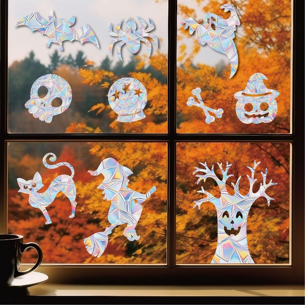 6/10/11/12 шт. Неклеящиеся наклейки на окна Suncatcher из ПВХ Радужная призматическая наклейка на окна
6/10/11/12 шт. Неклеящиеся наклейки на окна Suncatcher из ПВХ Радужная призматическая наклейка на окна