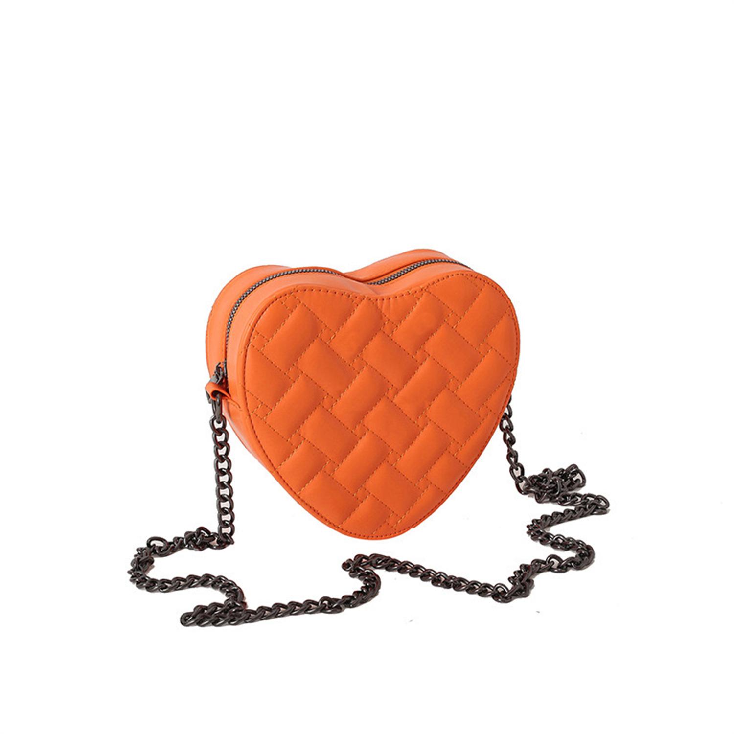 Women s Crossbody Bag Light Luxury Texture Chain Bag Embroidered Thread K-G Heart-Shaped Model Bag Handbag помаранчевий
Women s Crossbody Bag Light Luxury Texture Chain Bag Embroidered Thread K-G Heart-Shaped Model Bag Handbag помаранчевий