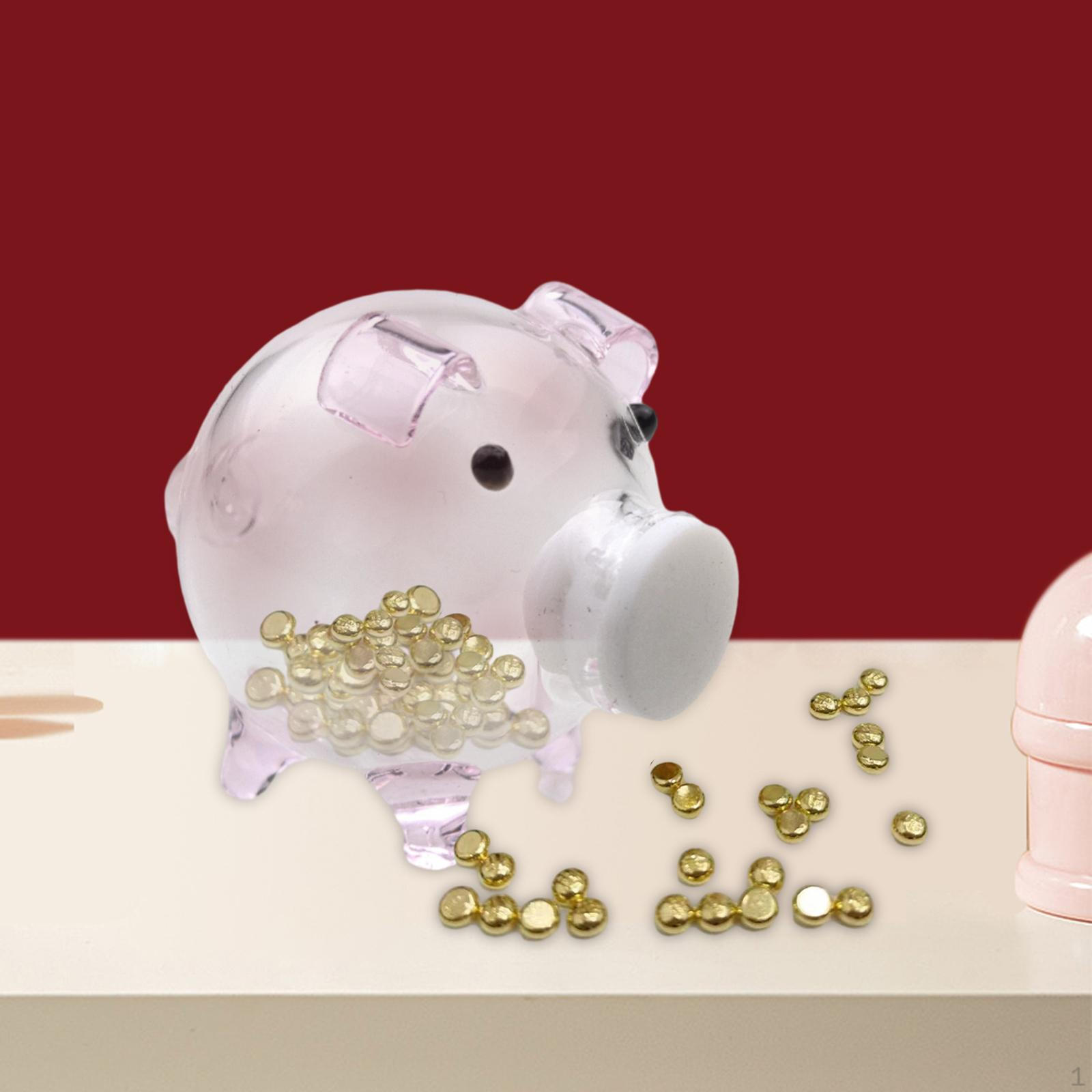 60mmx40mm Glass Piggy Bank Money Child Saving Box Valentine s Day Ornament Handmade
60mmx40mm Glass Piggy Bank Money Child Saving Box Valentine s Day Ornament Handmade