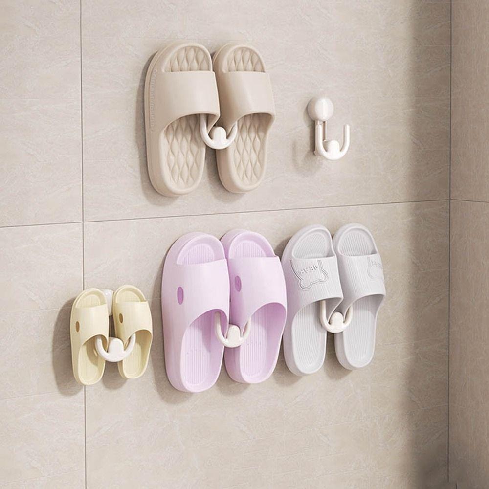 2Pcs Plastic Suction Cup Slipper Rack No Punching Wall Sandal Rack Shoe Storage Rack Bathroom
2Pcs Plastic Suction Cup Slipper Rack No Punching Wall Sandal Rack Shoe Storage Rack Bathroom