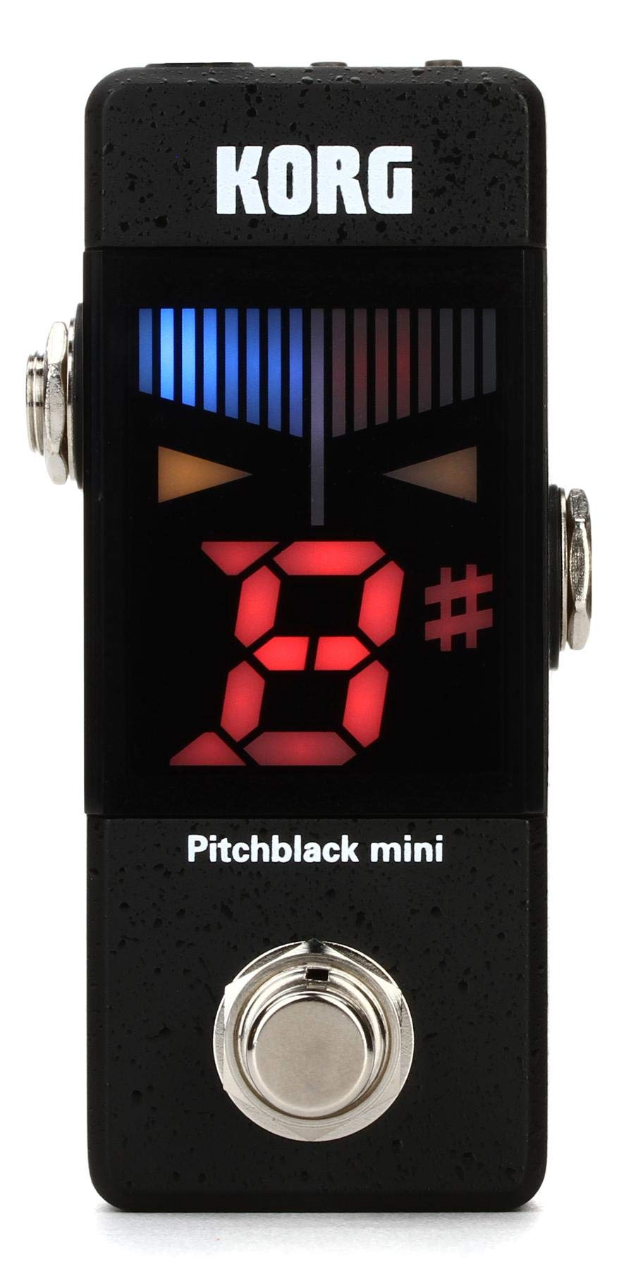 KORG Pitchblack mini Педальный тюнер для цен Высокоцветная стробоскопическая индикация Истинный обход PB-MINI Гитара/Бас, Компактный, Экономит место, Точность ±0,1, Дисплей, Настройка, чёрный
KORG Pitchblack mini Педальный тюнер для цен Высокоцветная стробоскопическая индикация Истинный обход PB-MINI Гитара/Бас, Компактный, Экономит место, Точность ±0,1, Дисплей, Настройка, чёрный