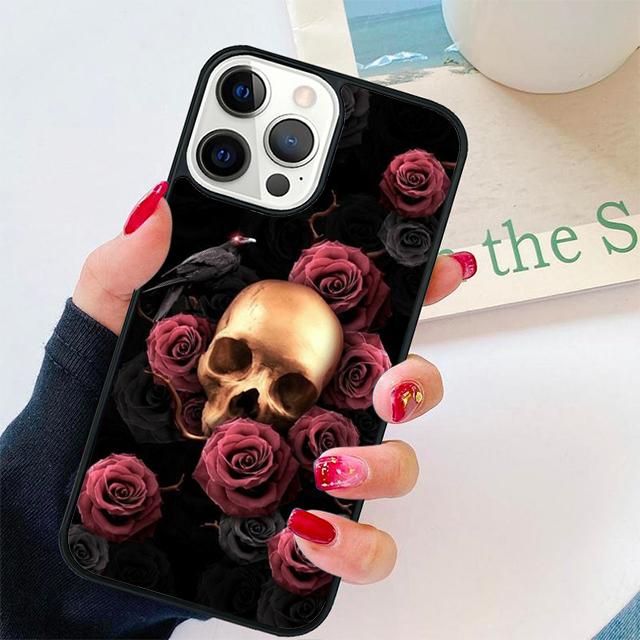 Skull With Roses Coque Shell For iPhone 17 Air 15 16 14 13 12 Pro Max 11 Pro Max Plus Phone Case Cover iPhone 11pro
Skull With Roses Coque Shell For iPhone 17 Air 15 16 14 13 12 Pro Max 11 Pro Max Plus Phone Case Cover iPhone 11pro