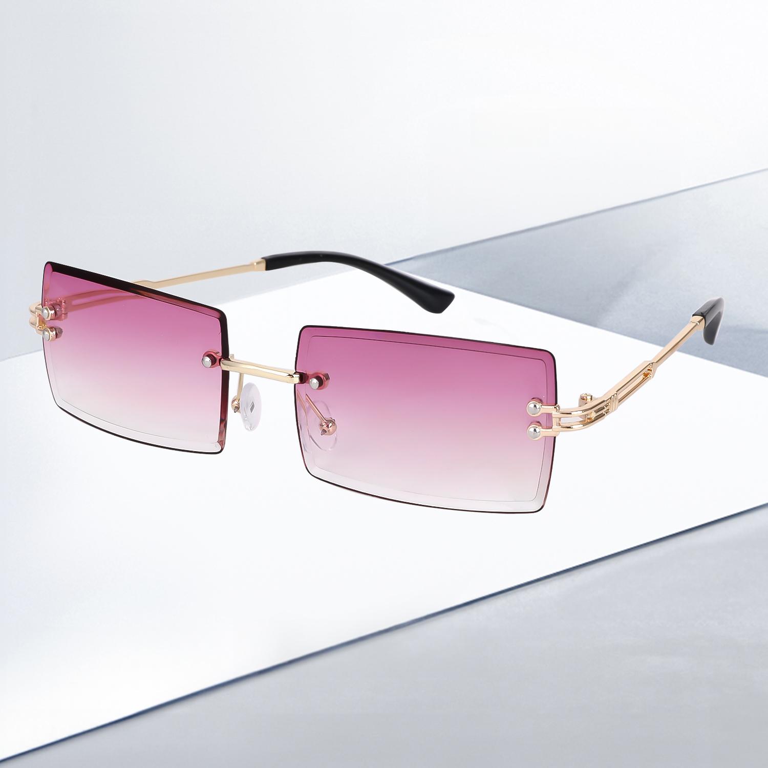 Women s Sunglasses Retro Sunglasses for Women Men Tinted Lens Metal Frame Vintage Rimless Rectangle Glasses UV400 Protection
Women s Sunglasses Retro Sunglasses for Women Men Tinted Lens Metal Frame Vintage Rimless Rectangle Glasses UV400 Protection