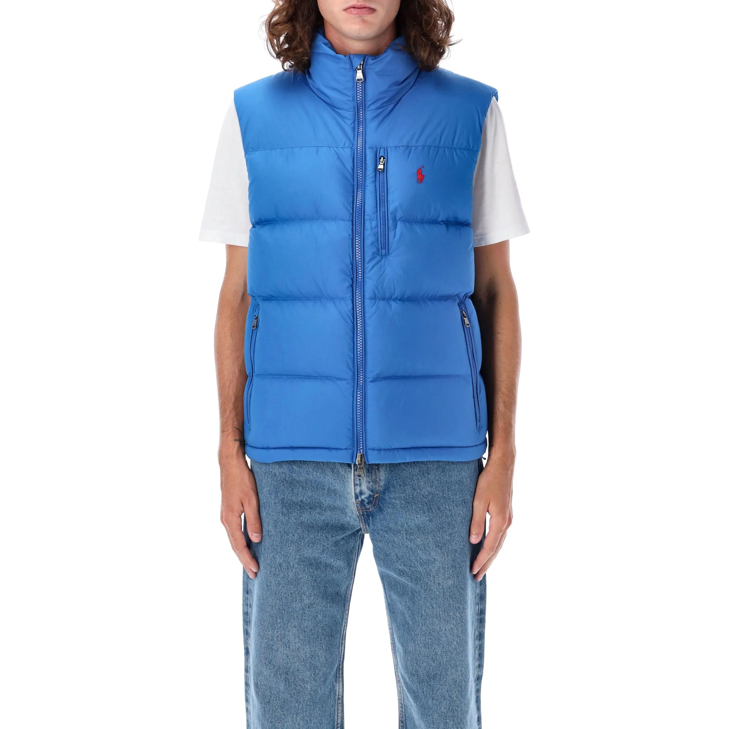 Polo Ralph Lauren Solid Logo Embroidered Quilted Stand Collar Zip Sleeveless Vest Men vest Dakota-Blue 710940236-005 L
Polo Ralph Lauren Solid Logo Embroidered Quilted Stand Collar Zip Sleeveless Vest Men vest Dakota-Blue 710940236-005 L