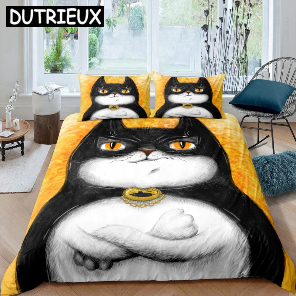 Comforter Cartoon Funny Cute Cat 3D Polyester S Home Decor Gift Twin King Queen Bedding Set Comforter (quilt)-EU Single(135*200cm)3pcs
Comforter Cartoon Funny Cute Cat 3D Polyester S Home Decor Gift Twin King Queen Bedding Set Comforter (quilt)-EU Single(135*200cm)3pcs