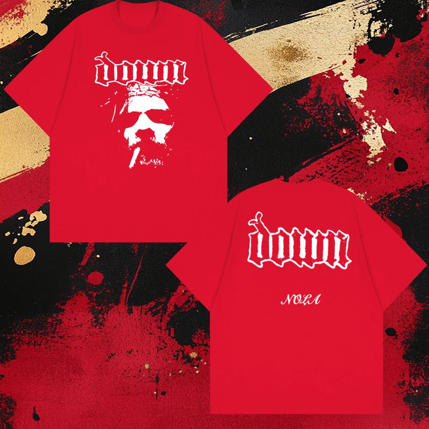 Rock band Down Nola Face Double Sided print short sleeve Tshirts Unisex WOMEN Oversized vintage Hip Hop T shirt Unisex Cotton Top S
Rock band Down Nola Face Double Sided print short sleeve Tshirts Unisex WOMEN Oversized vintage Hip Hop T shirt Unisex Cotton Top S
