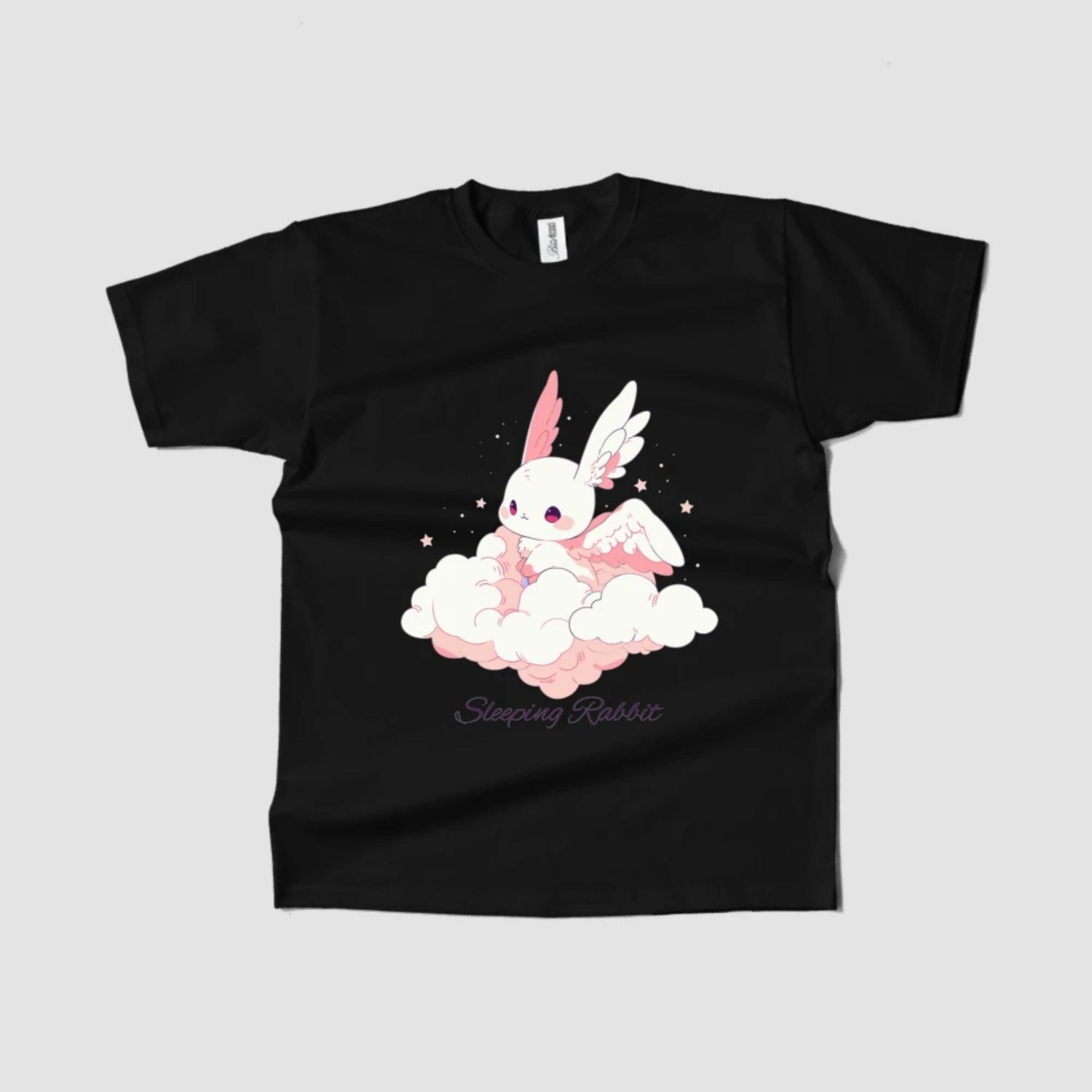 Women s T-Shirt Short Sleeve Round Neck Summer Graphic Tee Trendy Bunny Design Fast Ship S чёрный
Women s T-Shirt Short Sleeve Round Neck Summer Graphic Tee Trendy Bunny Design Fast Ship S чёрный