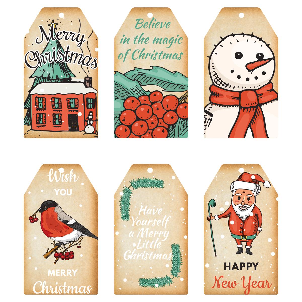 60pcs/set Merry Christmas Thank you Kraft Paper Tag Navidad Gift Hang Tag Xmas tree Hanging Label new year Party Gift Card Decor
60pcs/set Merry Christmas Thank you Kraft Paper Tag Navidad Gift Hang Tag Xmas tree Hanging Label new year Party Gift Card Decor