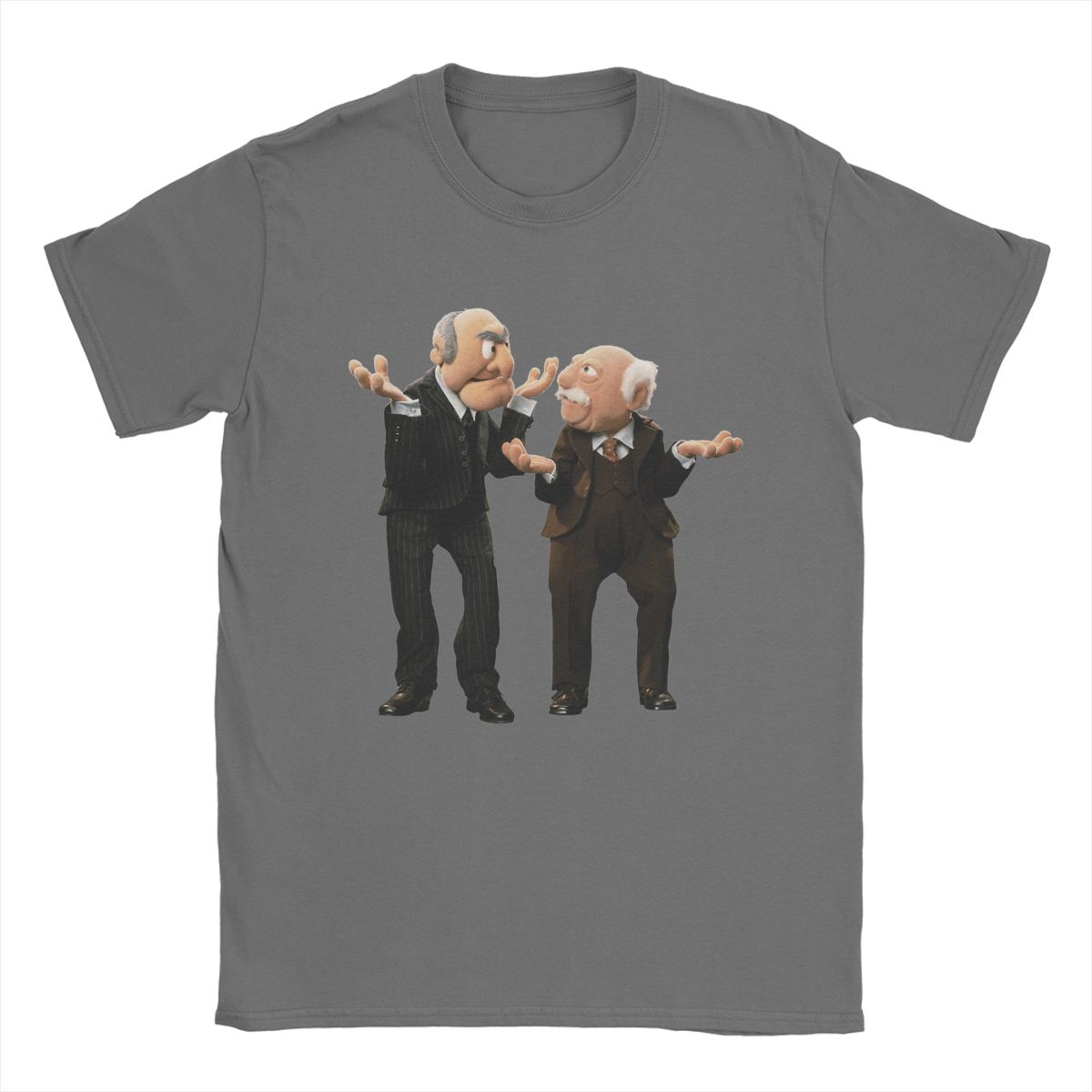 Statler And Waldorf Men s T Shirts Awesome Tee Shirt Short Sleeve O Neck T-Shirts Pure Cotton Party Clothes 3XL
Statler And Waldorf Men s T Shirts Awesome Tee Shirt Short Sleeve O Neck T-Shirts Pure Cotton Party Clothes 3XL