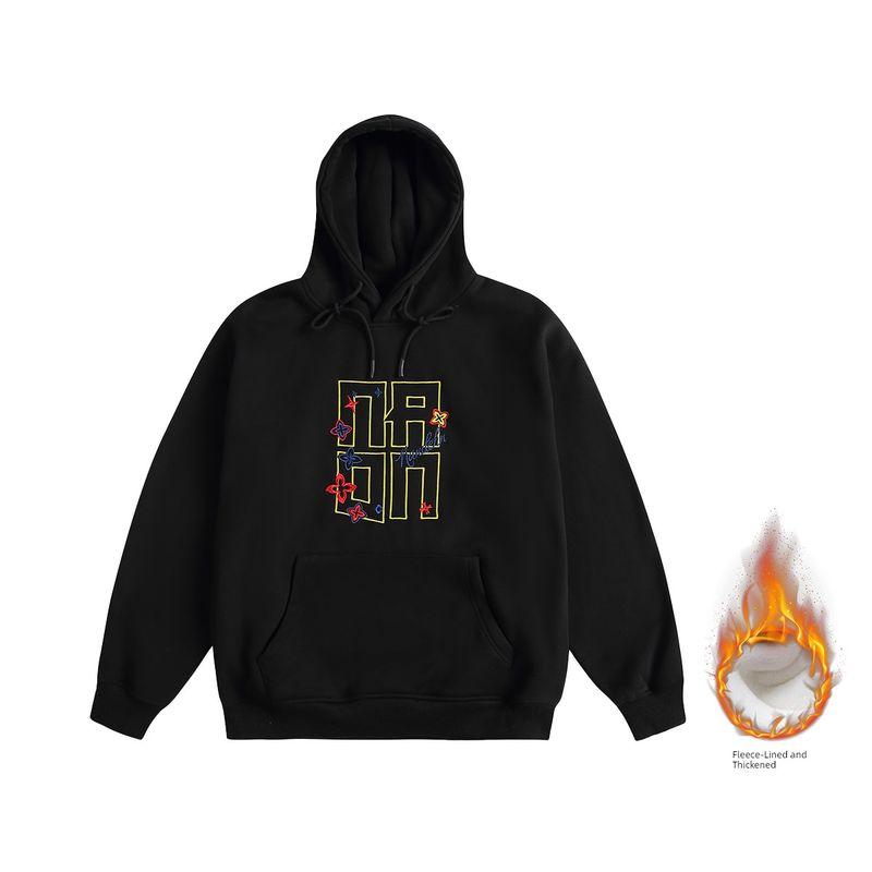 Men s American-Style 460g Heavyweight Letter Print Fleece-Lined Hoodie, Loose Casual Couple s Top for Autumn and Winter Black 2XL
Men s American-Style 460g Heavyweight Letter Print Fleece-Lined Hoodie, Loose Casual Couple s Top for Autumn and Winter Black 2XL