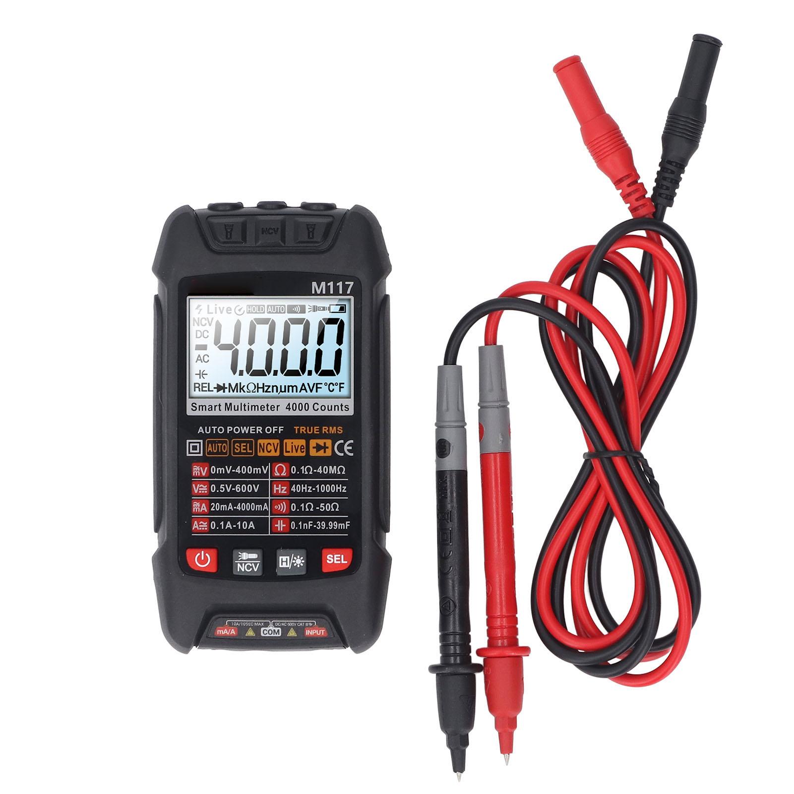 Digital Multimeter High Accuracy Multifunctional Automatic Digital Display Voltage Current Resistor
Digital Multimeter High Accuracy Multifunctional Automatic Digital Display Voltage Current Resistor