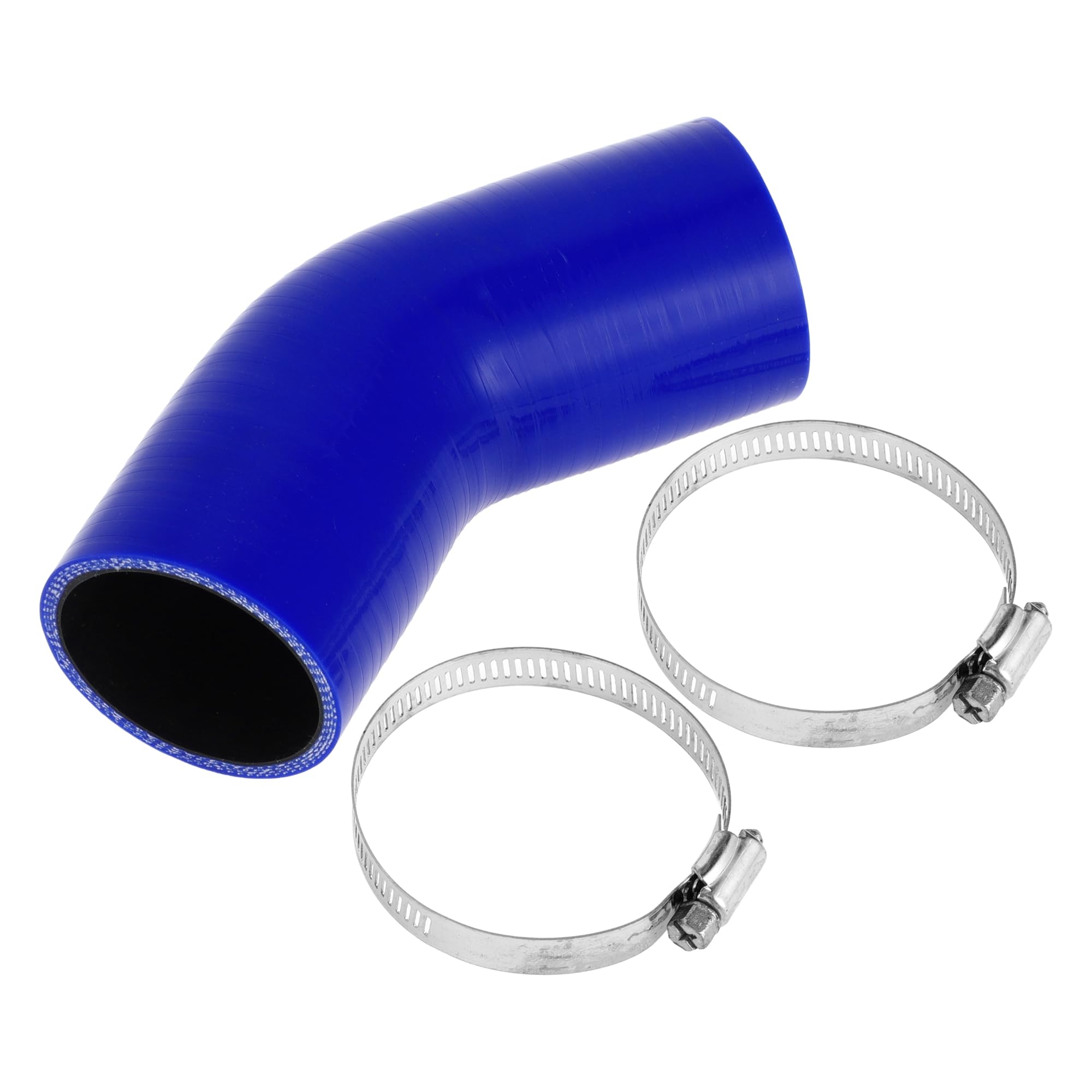 XAUTOHAUX Silicone Hose Elbow 45 Degree 4 Layers Reinforced Intercooler Pipe Pressure Resistant Durable Heat Resistant Hose Cold Resistant Blue L
XAUTOHAUX Silicone Hose Elbow 45 Degree 4 Layers Reinforced Intercooler Pipe Pressure Resistant Durable Heat Resistant Hose Cold Resistant Blue L