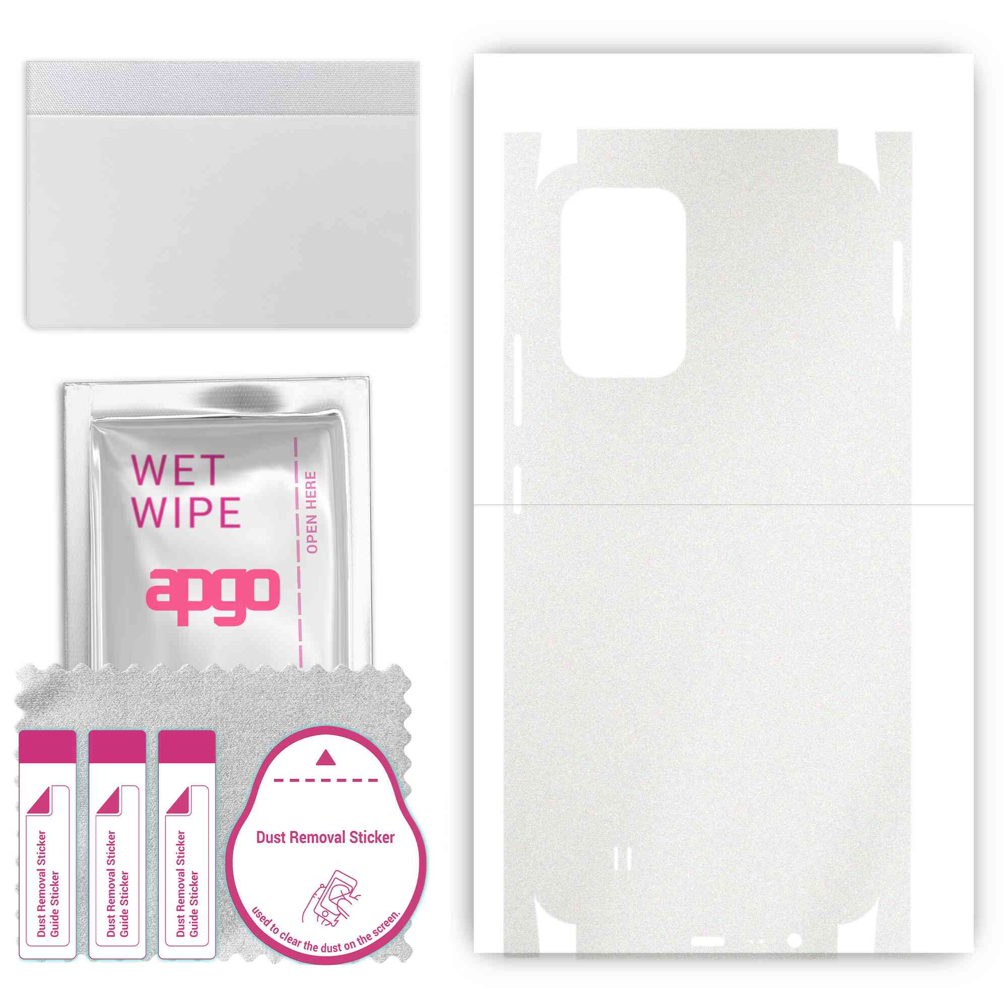 apgo Protective Skin Sticker for the back+sides compatible with Realme Narzo 50i, Full Wrap Film, Foil, Vinyl - Pattern Matte Transparent
apgo Protective Skin Sticker for the back+sides compatible with Realme Narzo 50i, Full Wrap Film, Foil, Vinyl - Pattern Matte Transparent