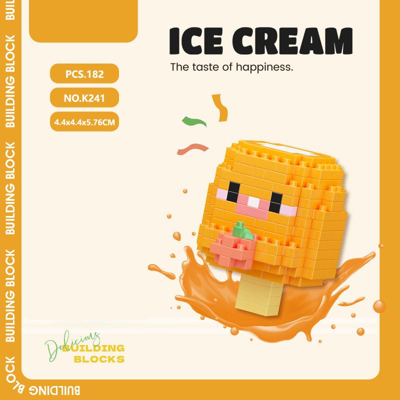 Animation Ice Cream Figures Micro Diamond Block Vanilla Chocolates Pineapple Nanobricks Cherry Popsicle Construction Blocks Toys
Animation Ice Cream Figures Micro Diamond Block Vanilla Chocolates Pineapple Nanobricks Cherry Popsicle Construction Blocks Toys