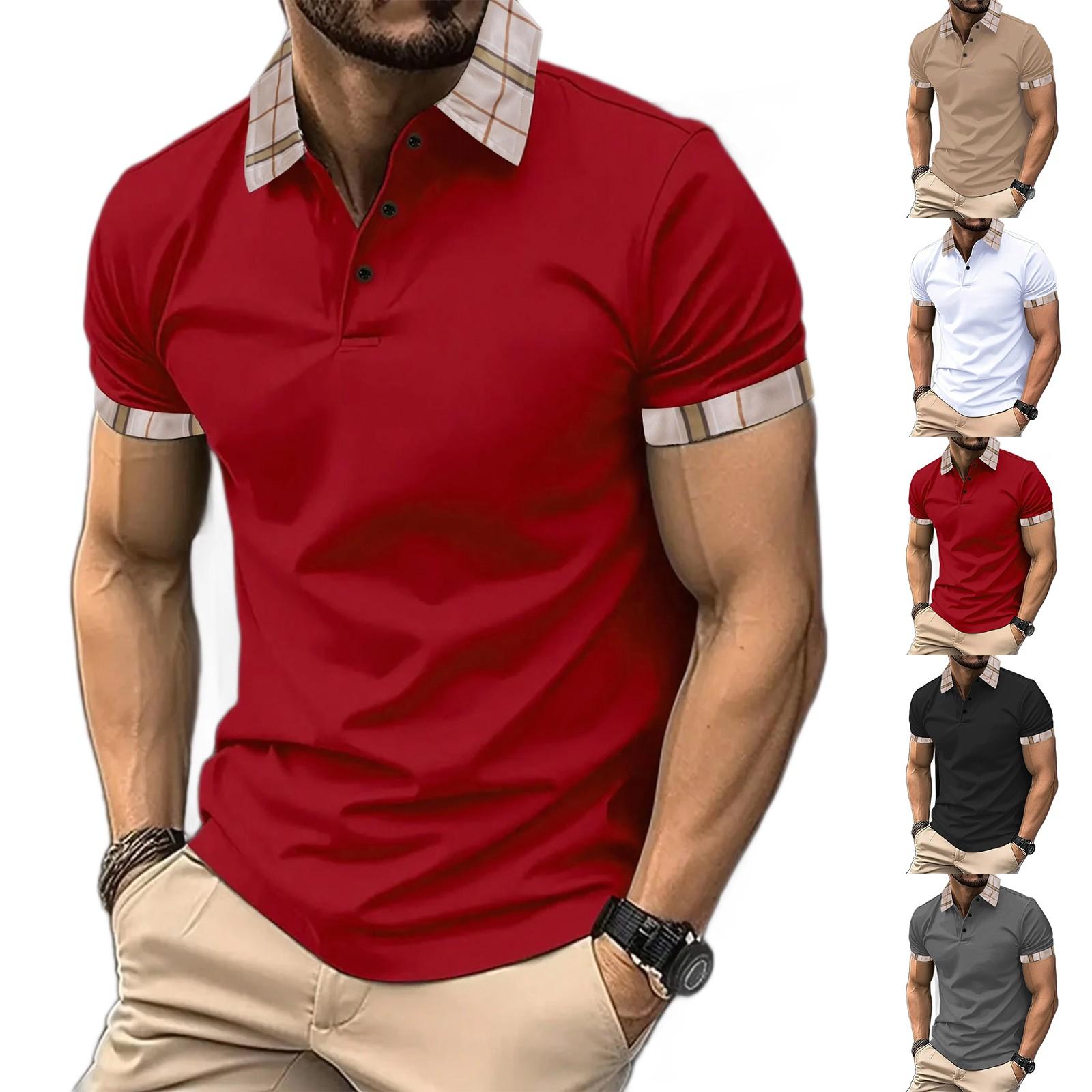 Men s Summer Outdoor Sports Fashion Breathable Button Shirt Men s Sports Casual Plaid T-shirt M білий
Men s Summer Outdoor Sports Fashion Breathable Button Shirt Men s Sports Casual Plaid T-shirt M білий